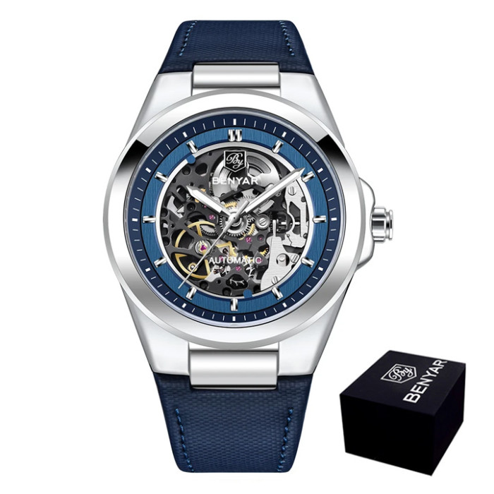 Годинник Benyar BY-5207 Blue-Silver-Blue