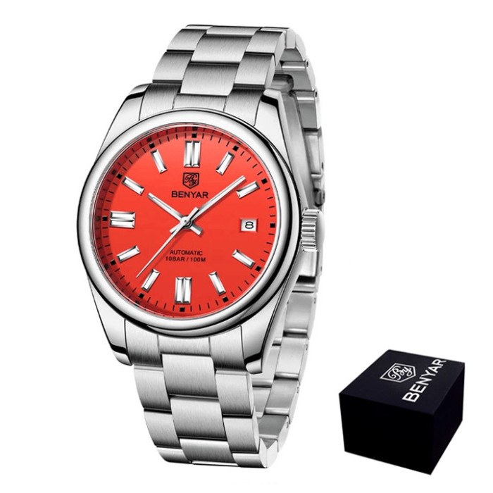 Чоловічі наручні годинники Benyar BY-5185 Red