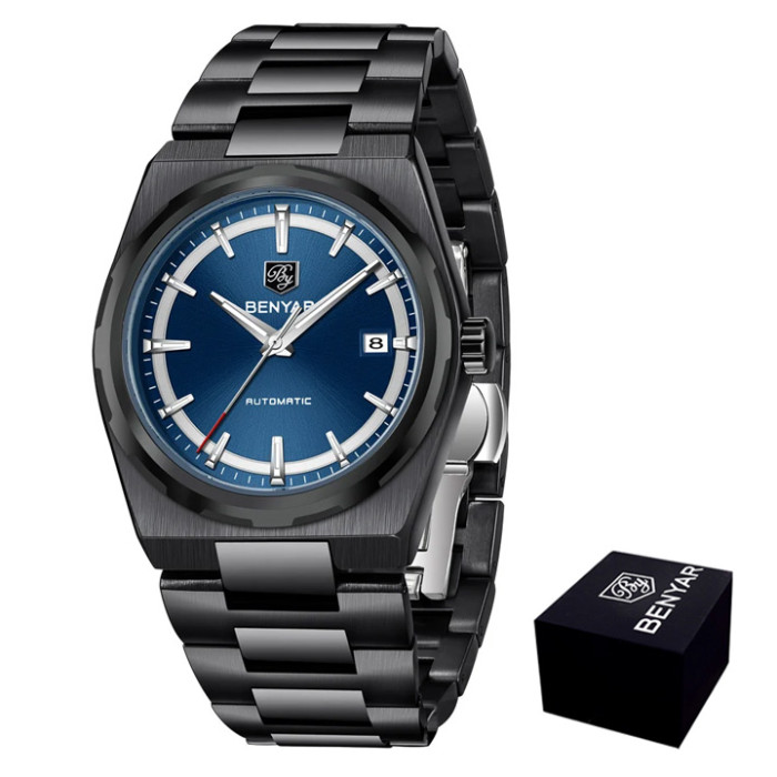 Годинник Benyar BY-5203 Black-Blue