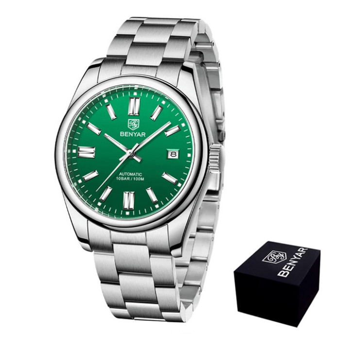 Чоловічий годинник Benyar BY-5185 Green
