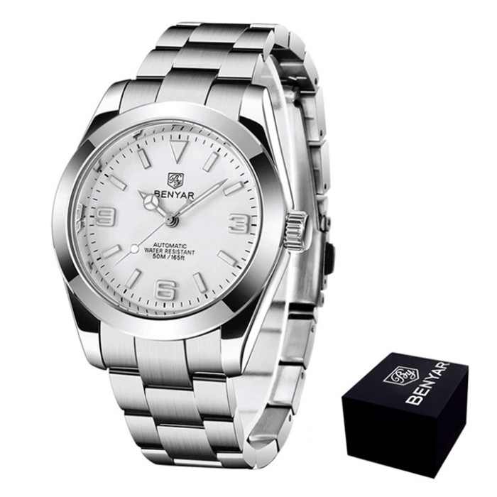 Наручний годинник Benyar BY-5177 White