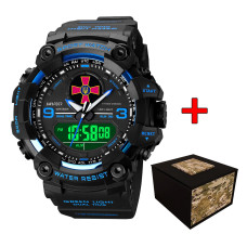 Awarder 001BUDZSU ЗСУ Чорні з синім + Коробка.