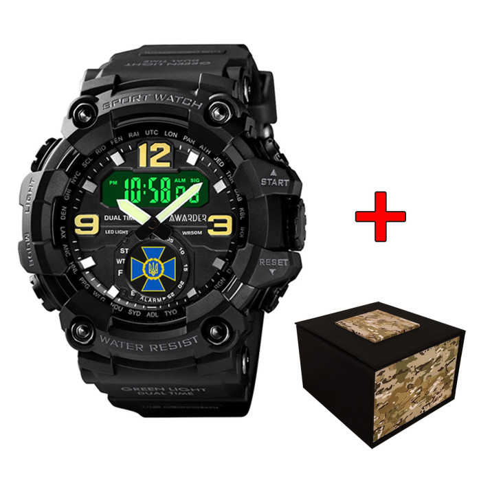 Годинник Awarder 004BKSBU СБУ Чорні – Стиль і Функціональність