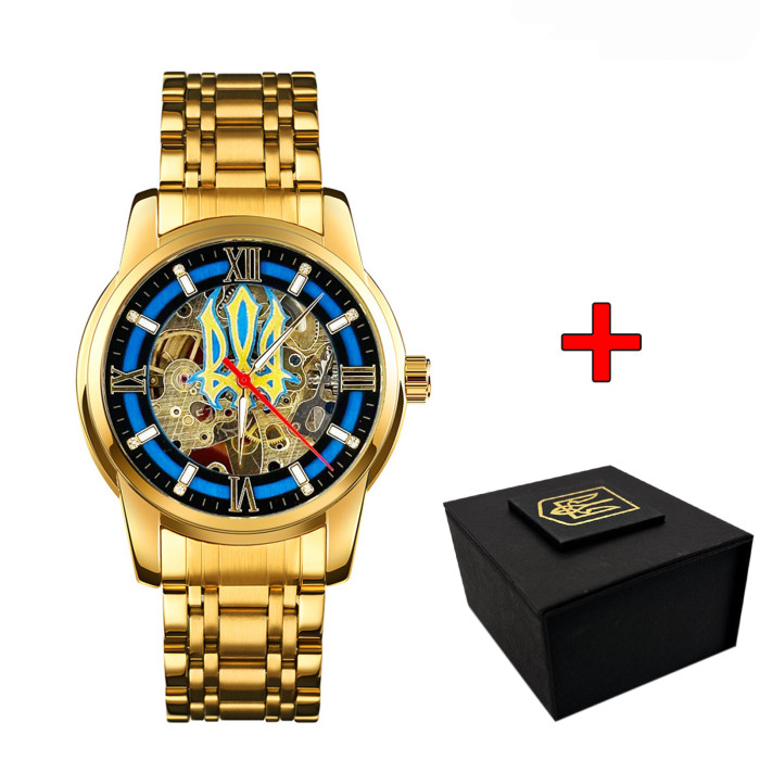 Годинник Awarder 025 Sharp Gold Blue – елегантність та стиль