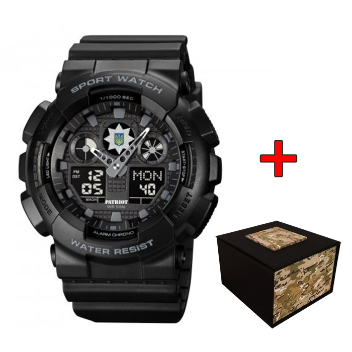 Наручний годинник Awarder 007 Black Police UA