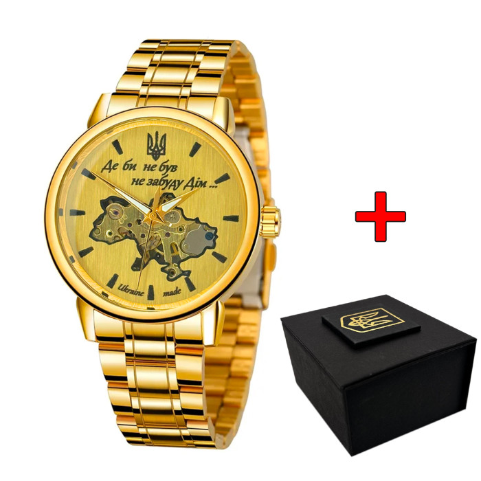 Наручний годинник Awarder 022 Gold-Gold - Класичний Стиль