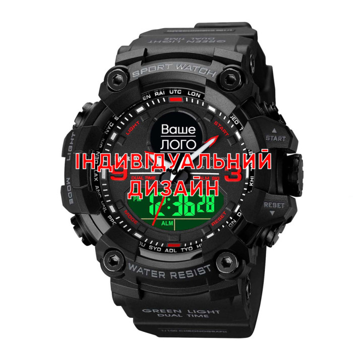Годинник Awarder 001 Black-Red – Стиль і Функціональність