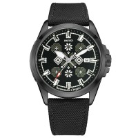  Awarder Embroidery Black-Army Green Black Automatic 10ATM