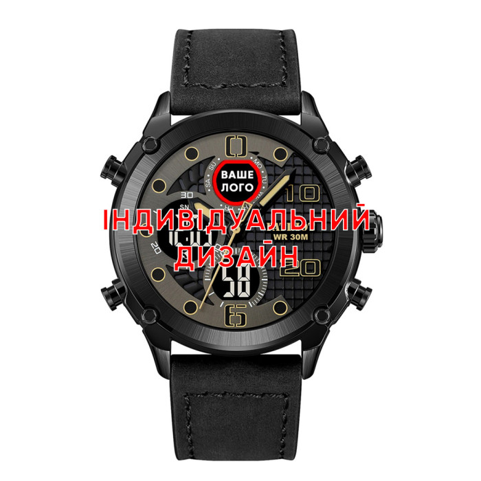 Годинник Awarder 017 All Black – Індивідуальний Дизайн