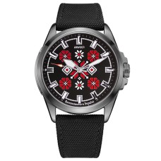  Awarder Embroidery Silver-Red Black Battery 10ATM