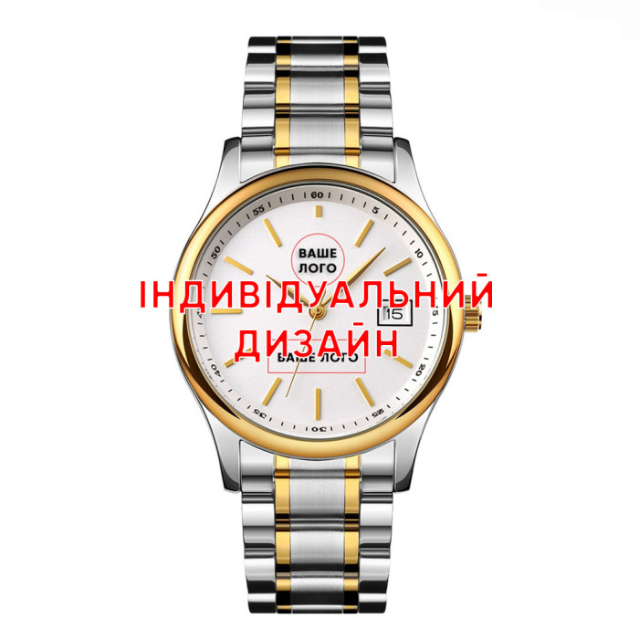 Годинник Awarder 023 Gold Steel – Індивідуальний Дизайн