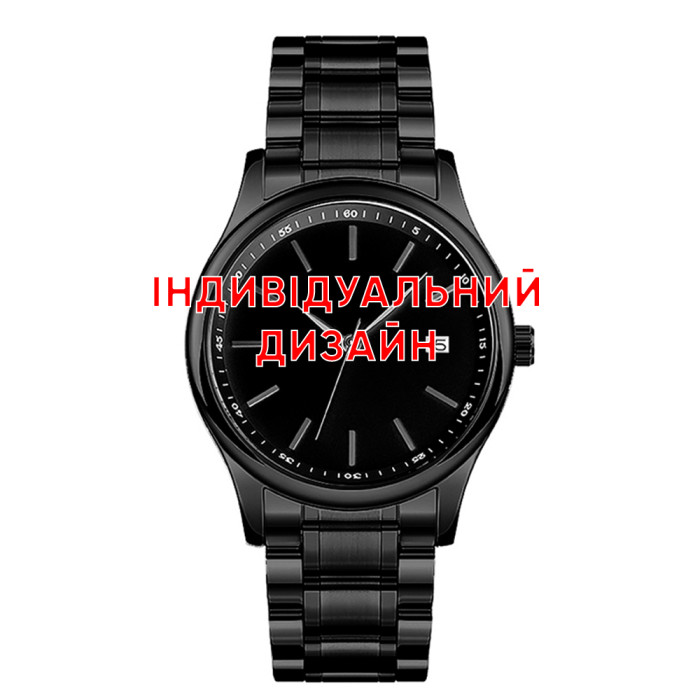 Годинник Awarder 023 Black Steel – Індивідуальний дизайн