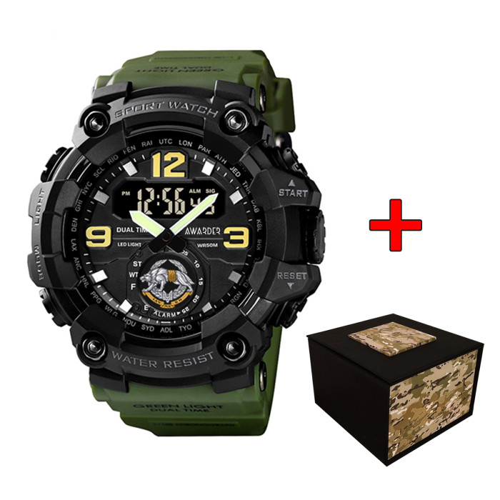 Годинник Awarder 004 ССО Army Green - стиль та надійність