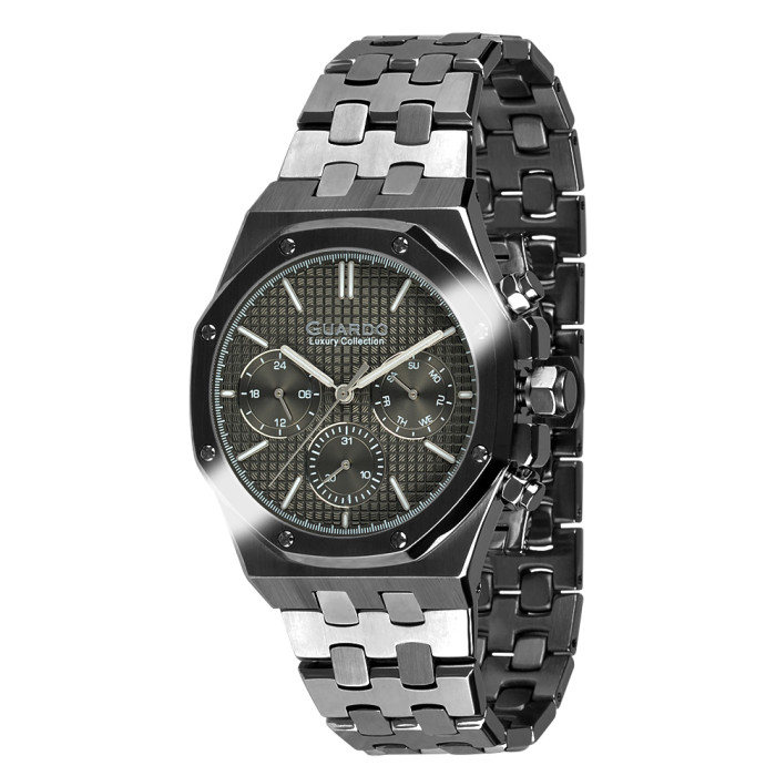 Чоловічий годинник GUARDO S03008-1