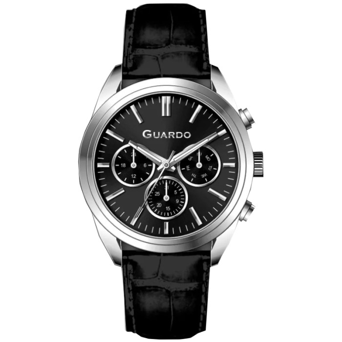 Чоловічий годинник GUARDO 012836-1 – стиль та функціональність