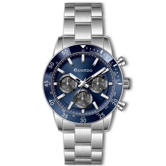Чоловічий наручний годинник GUARDO 012823-1