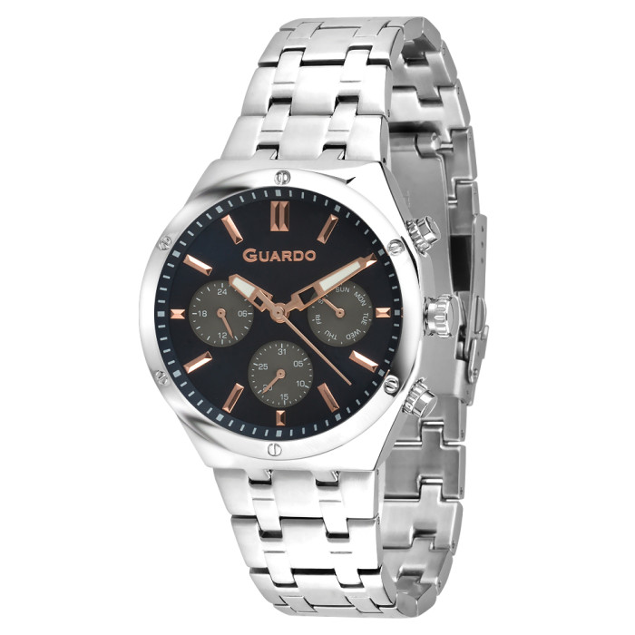 Чоловічий годинник GUARDO 012781-7 - елегантність і функціональність