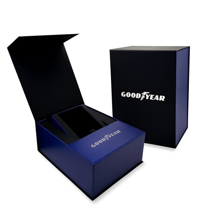 GUARDO Коробка Чорна-Синя - стильний аксесуар для ваших годинників