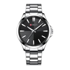 Curren 8407 Silver-Black