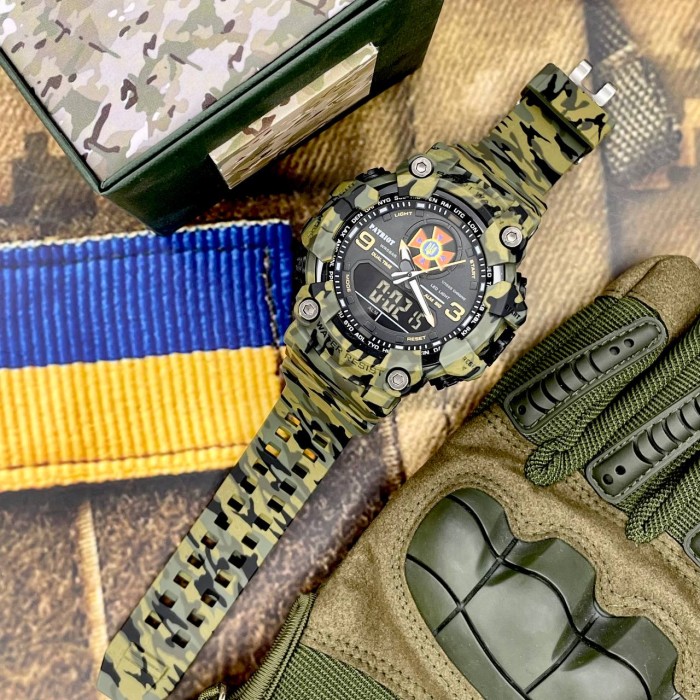 Patriot 001CMGRDSNS ДСНС Зелений камуфляж + Коробка.