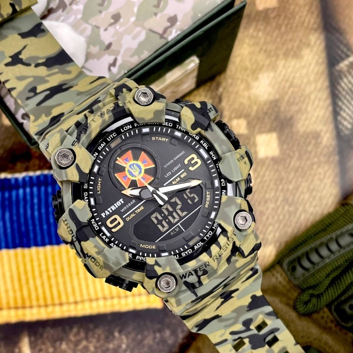 Patriot 001CMGRDSNS ДСНС Зелений камуфляж + Коробка.