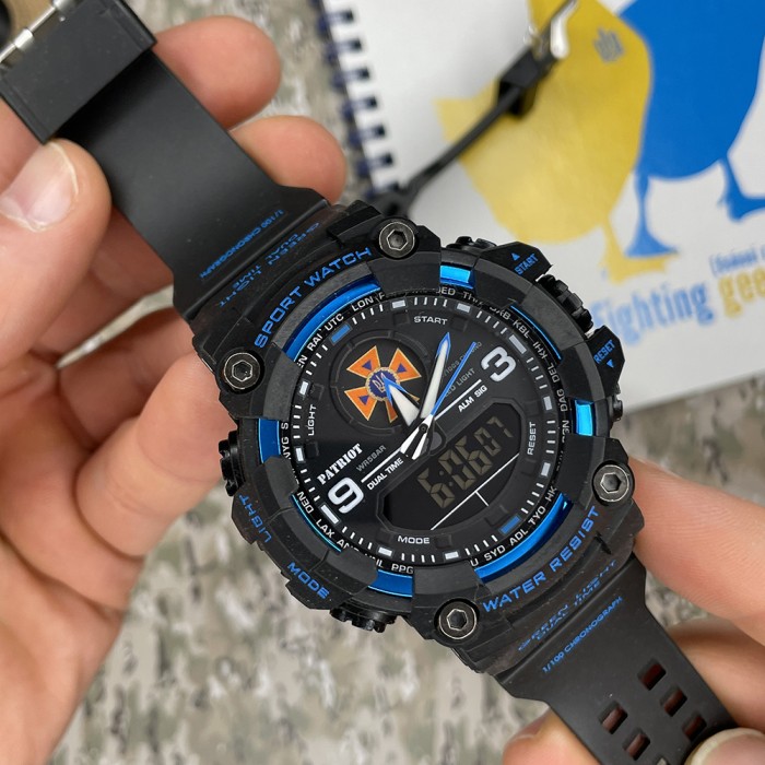 Patriot 001BUDSNS ДСНС Чорні з синім + Коробка.