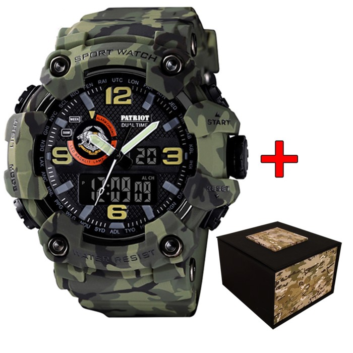 Patriot 002CMGRSSO ССО Зелений камуфляж + Коробка