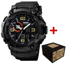 Patriot 002BK Ваше лого Чорні + Коробка