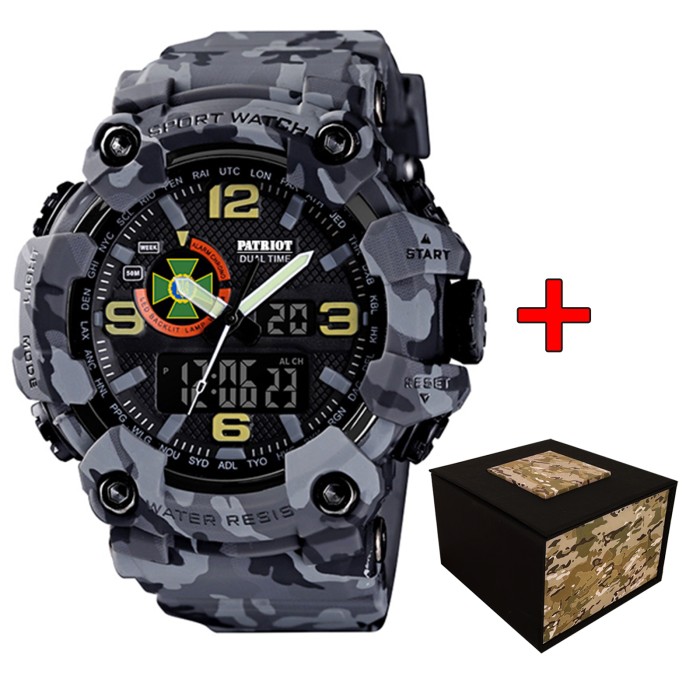 Patriot 002CMGYDPS ДПС Сірий камуфляж + Коробка