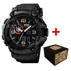 Patriot 002BKUASI Тризуб срібло Чорні + Коробка