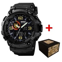 Patriot 002BKUAGD Тризуб золото Чорні + Коробка.