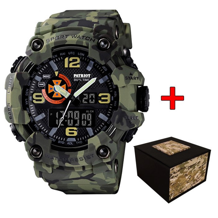 Patriot 002CMGRDSNS ДСНС Зелений камуфляж + Коробка