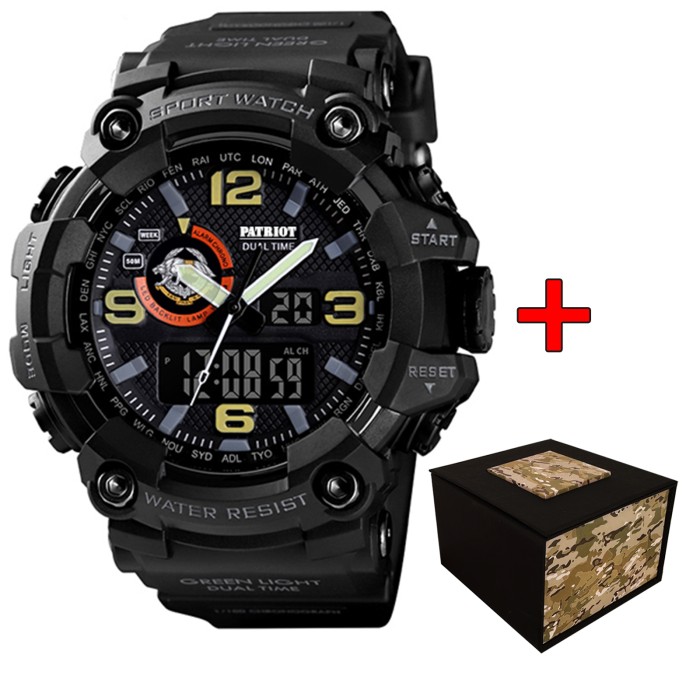 Patriot 002BKSSO ССО Чорні + Коробка