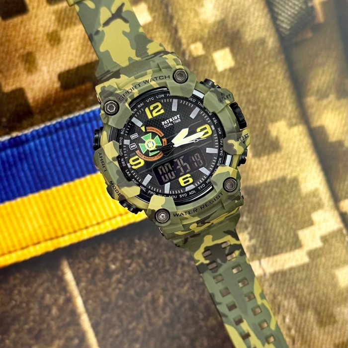Patriot 002CMGRDPS ДПС Зелений камуфляж + Коробка.
