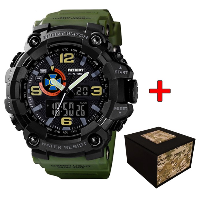 Patriot 002AGSBU СБУ Зелені + Коробка