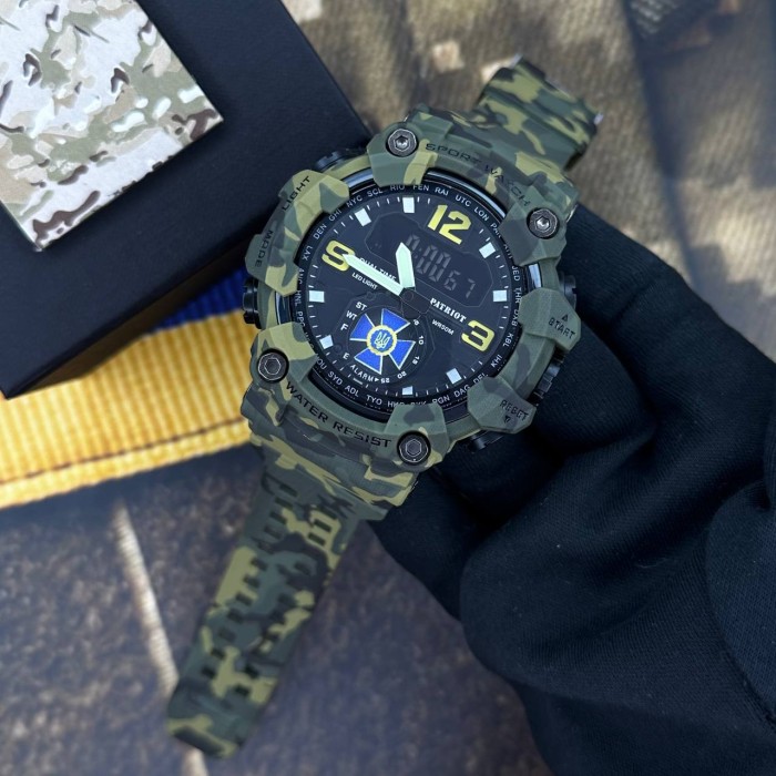 Patriot 004CMGRSBU СБУ Зелений камуфляж + Коробка.