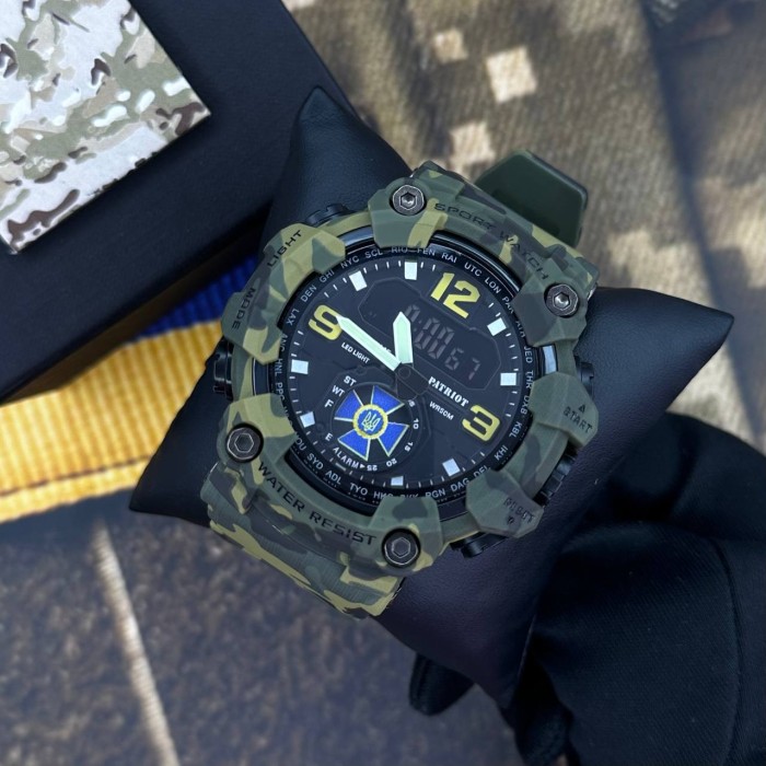 Patriot 004CMGRSBU СБУ Зелений камуфляж + Коробка.