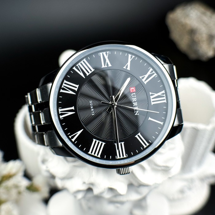 Годинник Curren 8422 Silver-Black - стиль та елегантність