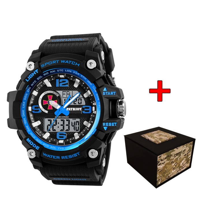 Patriot 012BUBKSU ЗСУ Чорні з синім + Коробка