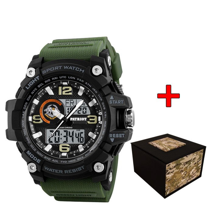 Patriot 012AGSSO ССО Чорні з зеленим + Коробка