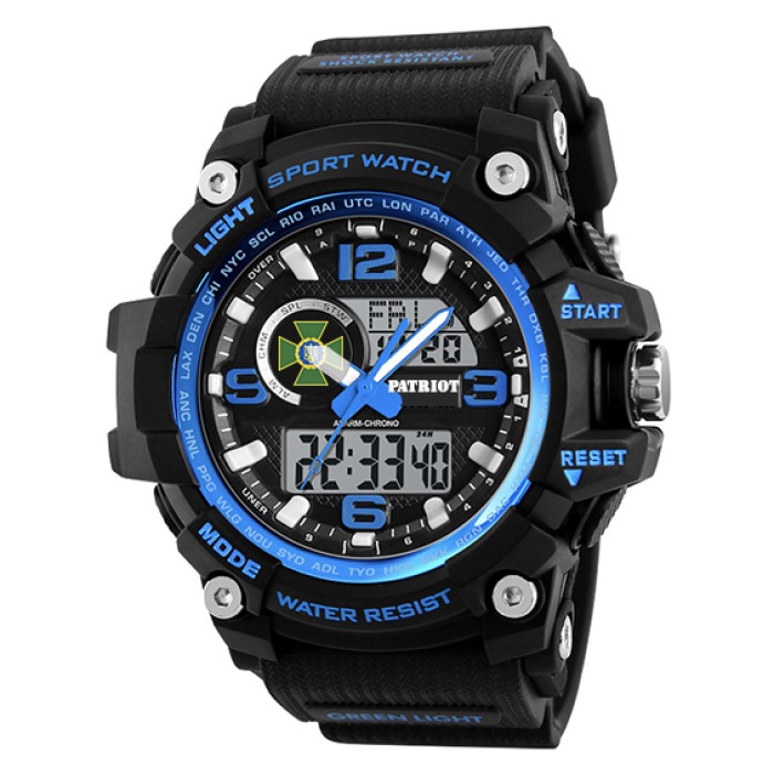 Patriot 012BUBKDPS ДПС Чорні з синім + Коробка