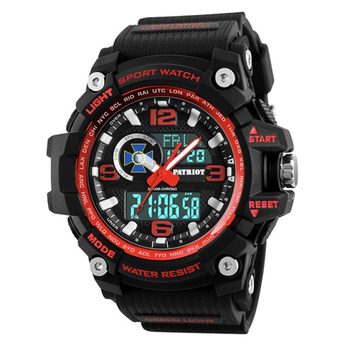 Patriot 012BKRDSBU СБУ Чорні з червоним + Коробка