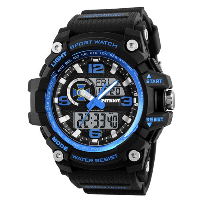 Patriot 012BUBKSBU СБУ Чорні з синім + Коробка