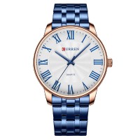 Curren 8422 Blue-Gold-White