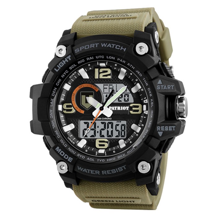 Patriot 012BKKHTRO ТРО Чорні з хакі + Коробка.