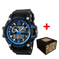 Patriot 012BUBK Ваше лого Чорні з синім + Коробка