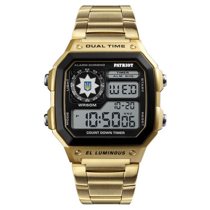 Patriot 011YGPO Поліція Золото + Коробка