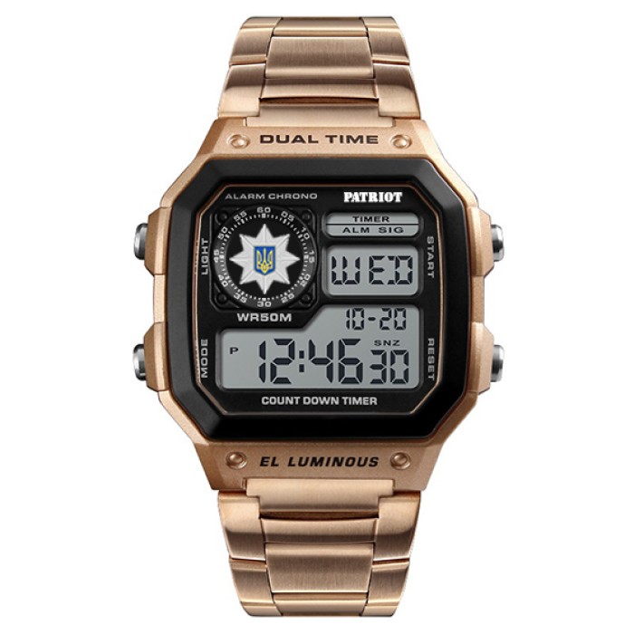 Patriot 011RGPO Поліція Рожеве Золото + Коробка