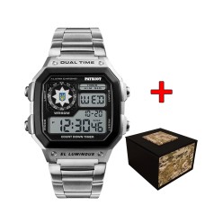 Patriot 011BKPO Поліція Срібло + Коробка