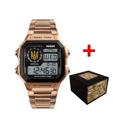 Patriot 011RGUAGD Тризуб золото Рожеве Золото + Коробка.